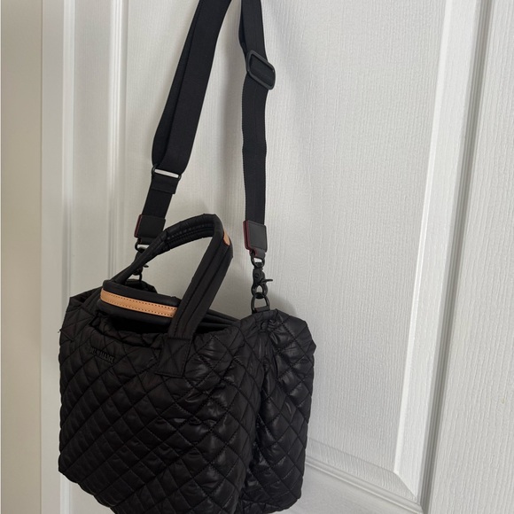 MZ Wallace Black Small Metro Tote Deluxe - Picture 3 of 16